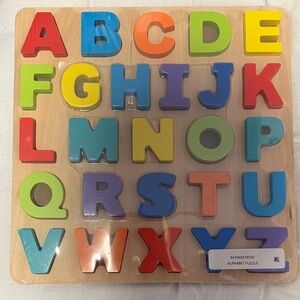 Colorful Alphabet Puzzle for Kids